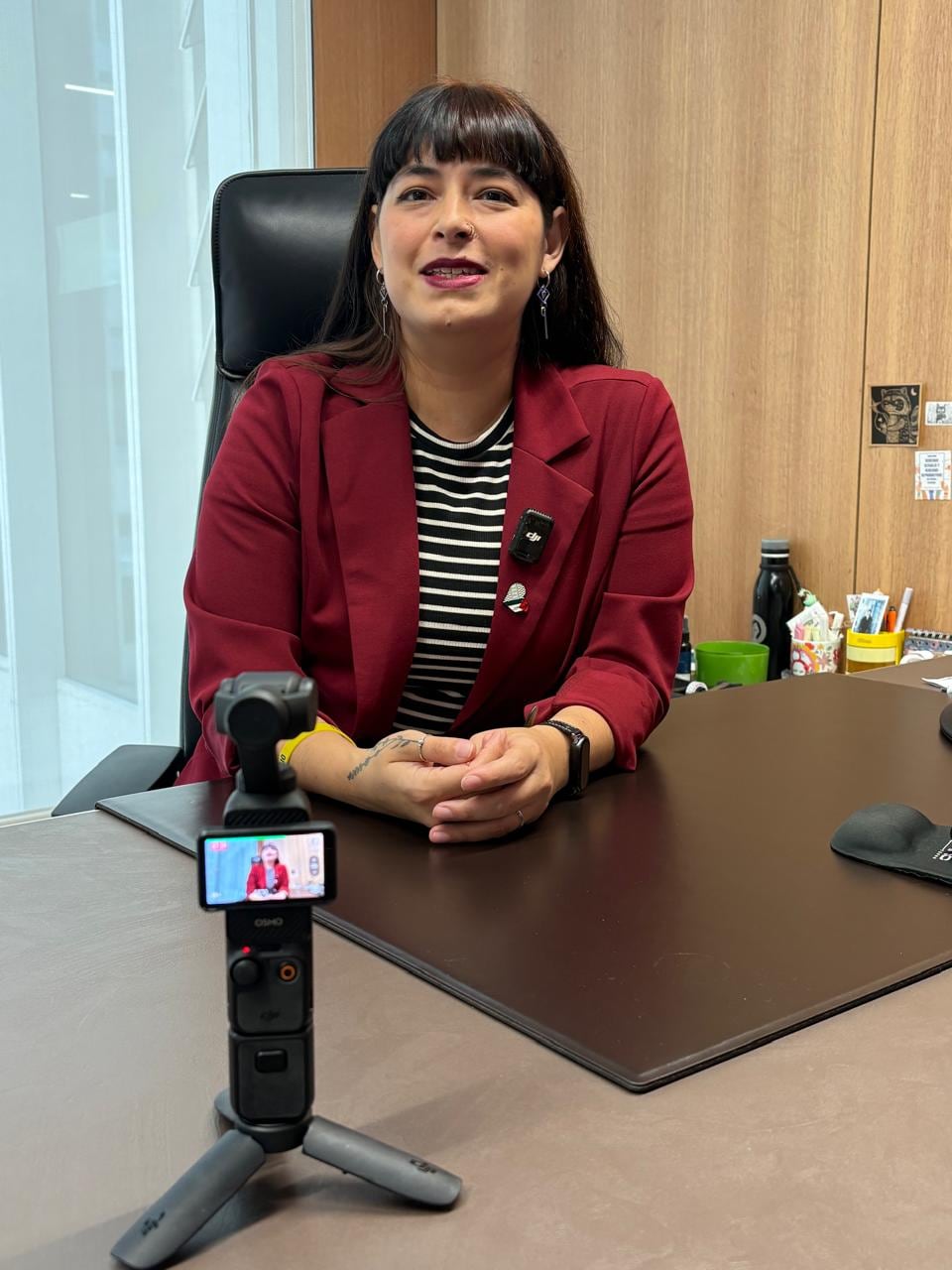 Vianey Mora, diputada del Frente Amplio