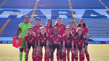 Costa Rica selló el boleto al  premundial femenino sub-20
