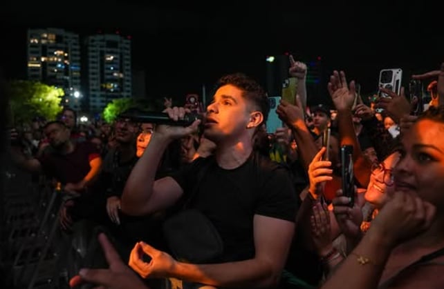 Concierto Gilberto Santa Rosa 2025. Municipalidad de San José