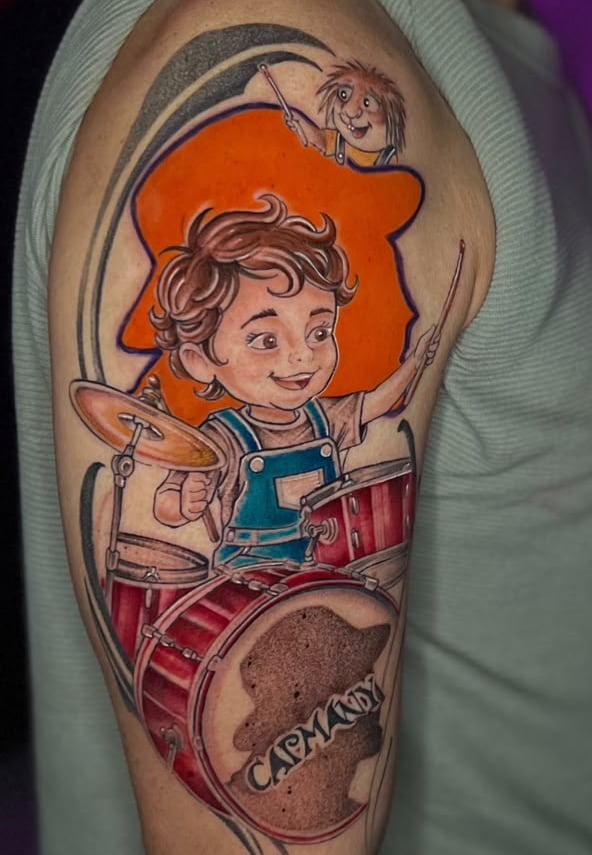 Este es el tatuaje más grande y más especial que se ha hecho Pedro Capmany.