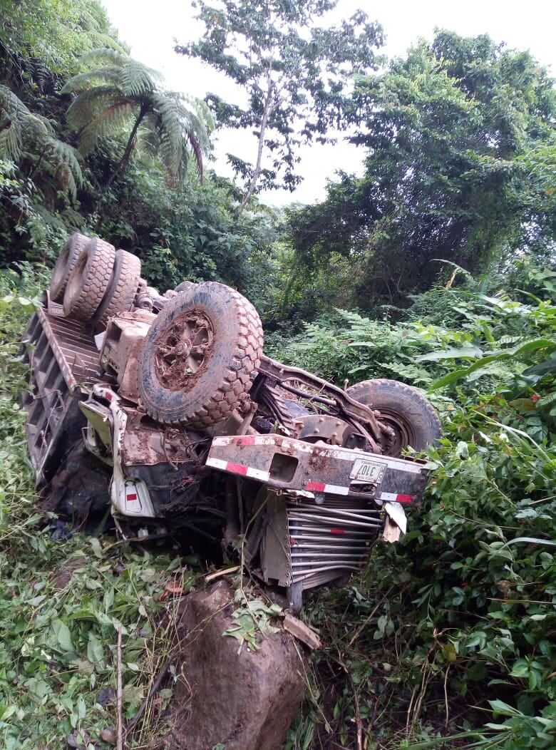 Manuel Cubero sobrevivió a accidente en el cual su vagoneta cayó a un guindo de 100 metros de profundidad. Foto cortesía Manuel Cubero.