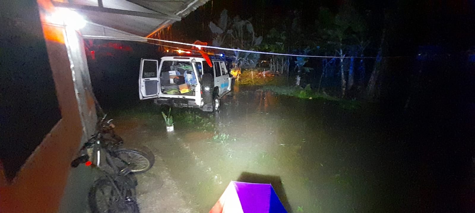 lluvias provocan emergencias en la zona sur