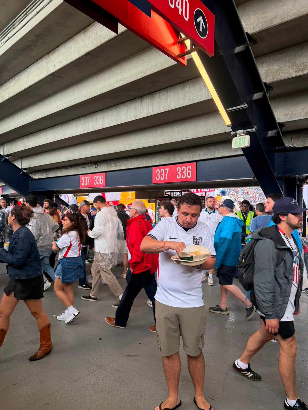Comida en los estadios del Mundial 2026