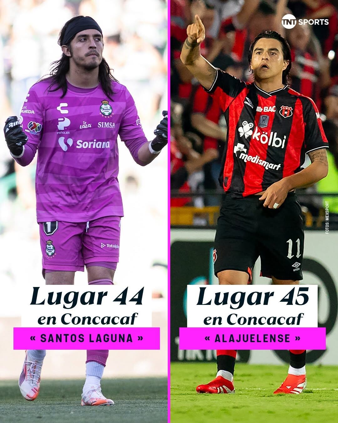 TNT Sports compartió esta imagen en sus  redes.