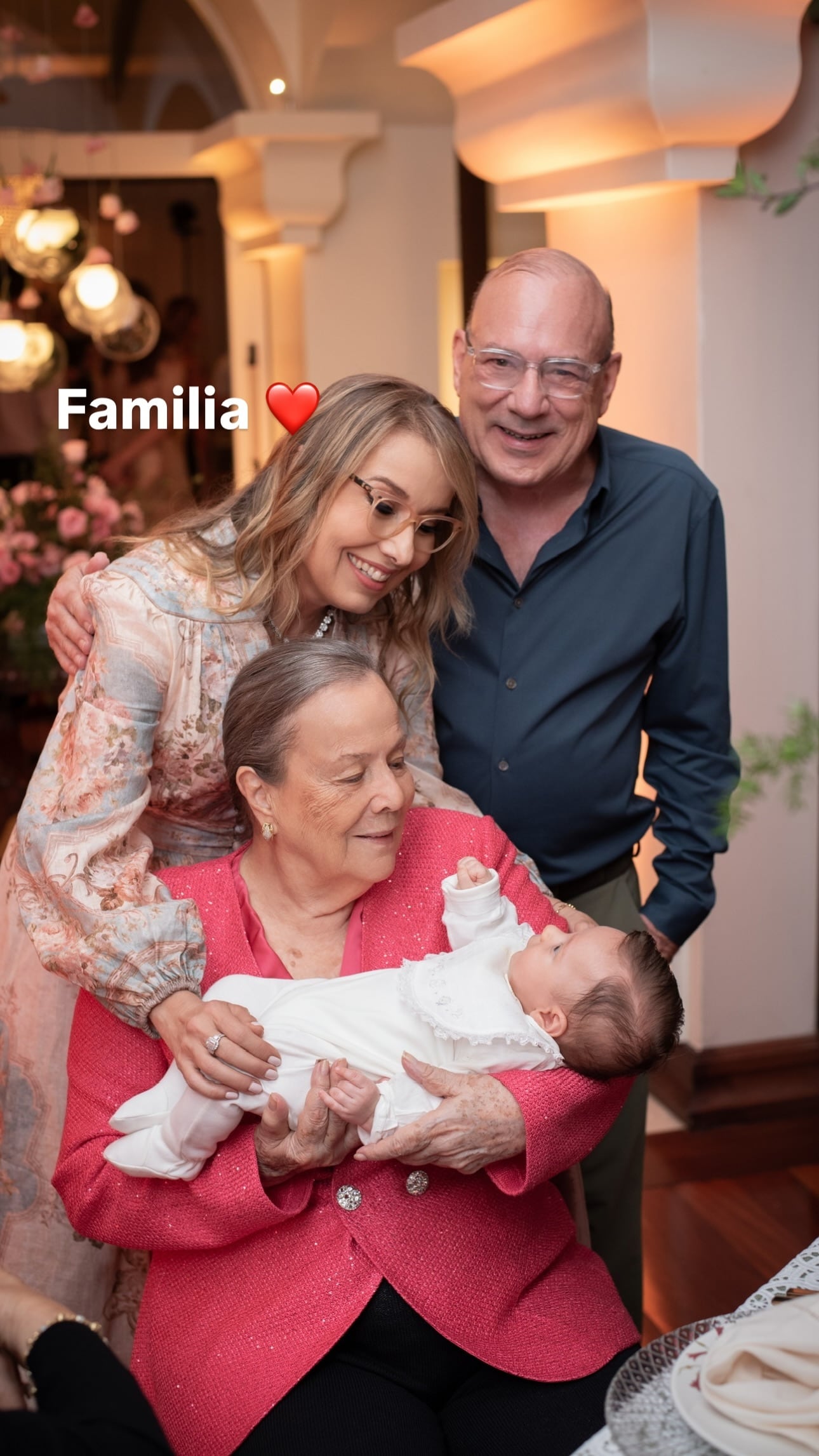 María Jesús Prada, familia Picado, baby shower