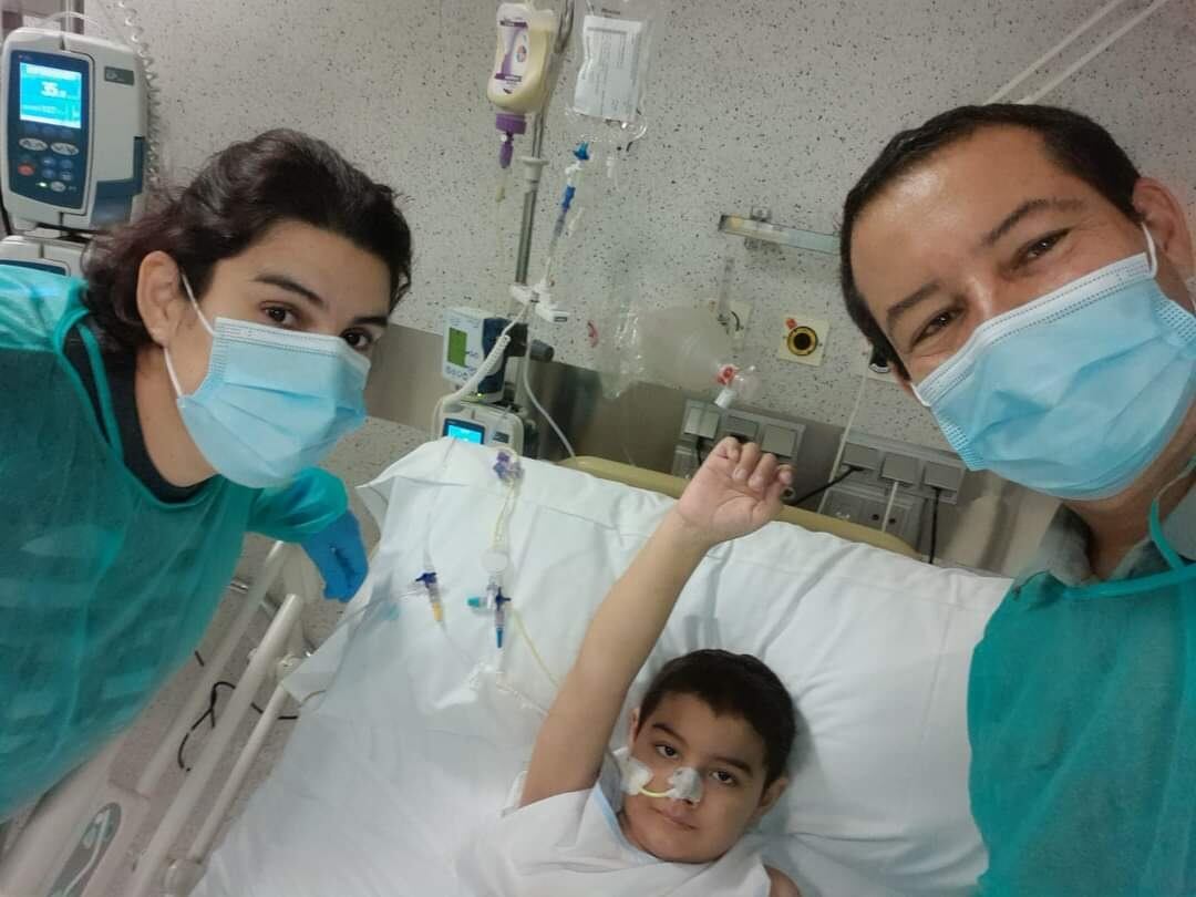 Luis Gabriel Ávila González, a quien de cariño se le conoce como Gabrielito, es un niño de 7 años que está peleando la guerra contra la leucemia.