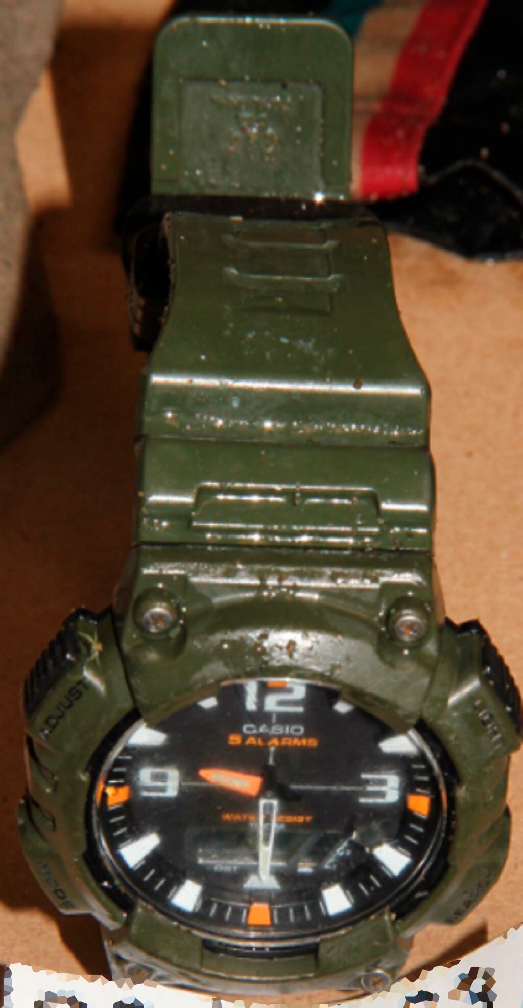 Tatuajes serían claves para identificar cuerpo hallado en Quepos. Foto OIJ.