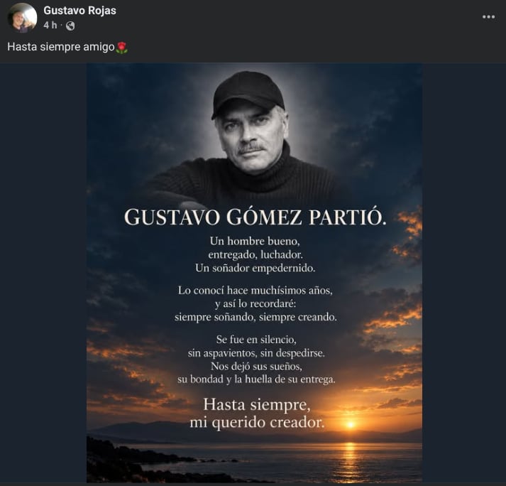 Actor Gustavo Gómez