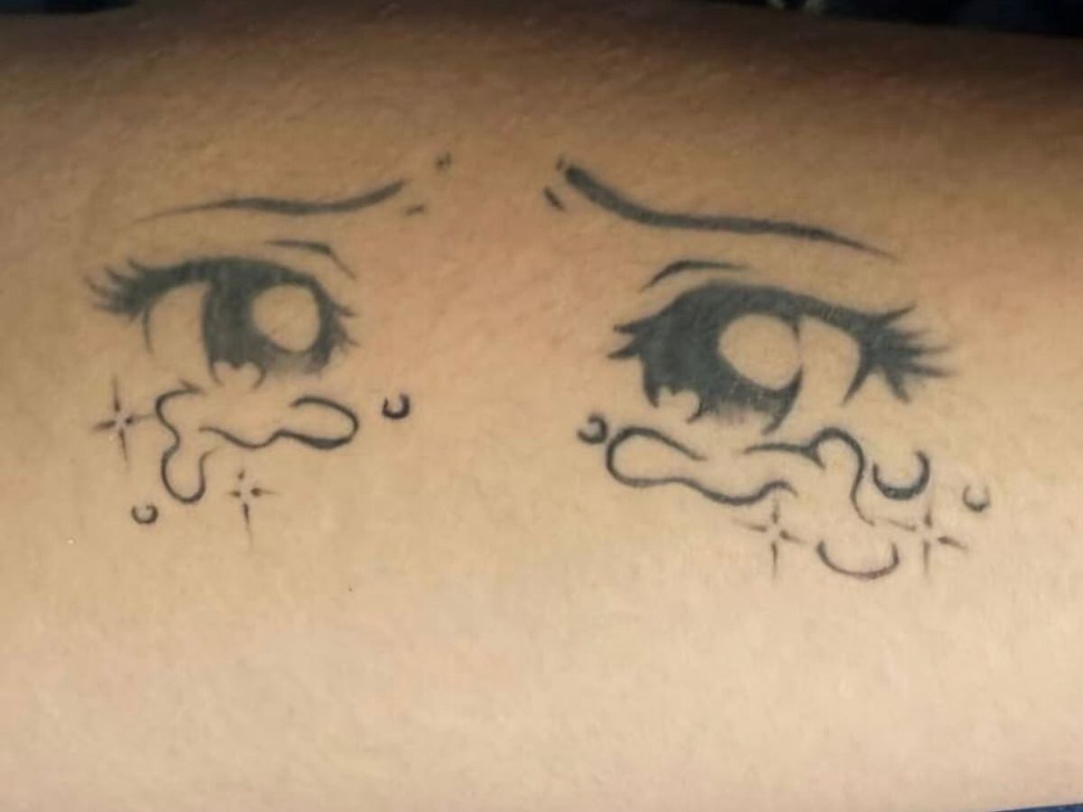 El tatuaje de Allison no es muy llamativo.