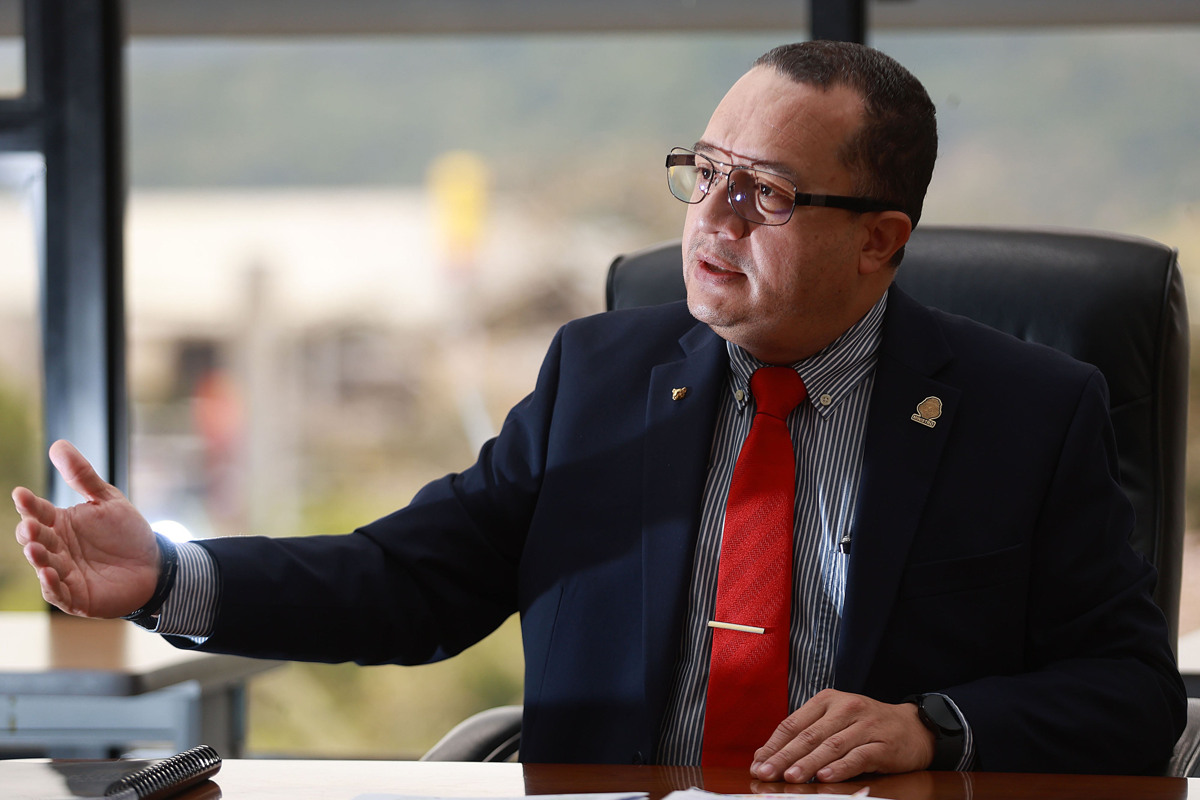 Gerald Campos, ministro de Justicia y Paz