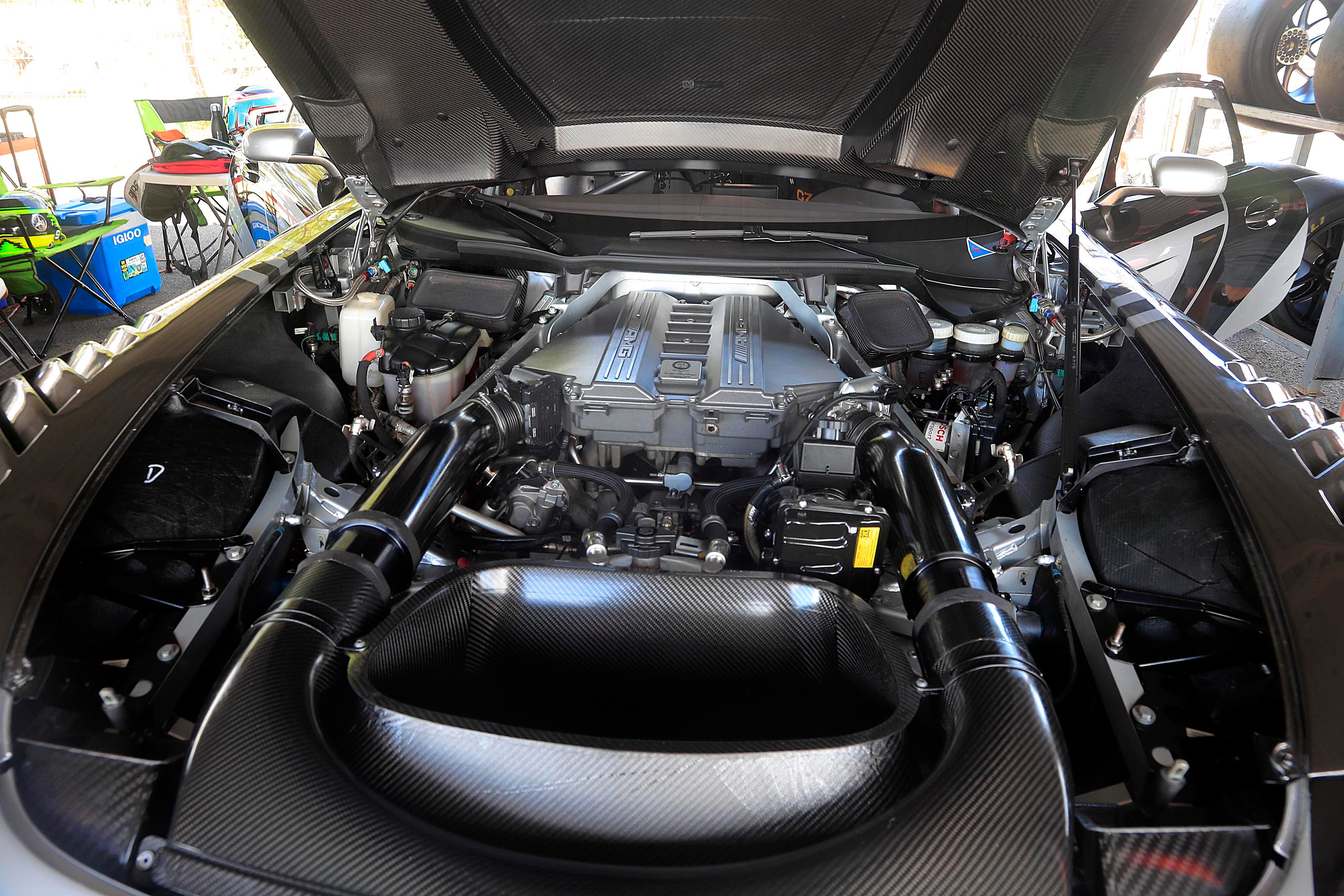 El Lamborghini Huracán, conducido por el guatamalteco Juan Diego Hernández, sin duda es una de las grandes atracciones de Las Tres Horas de Costa Rica.