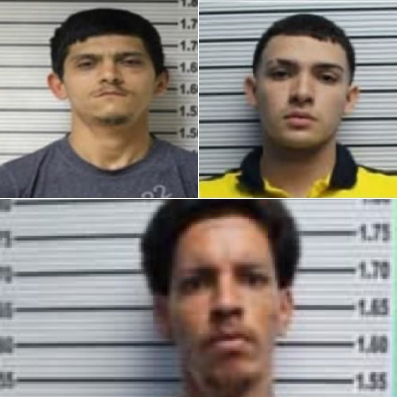 Buscados por el OIJ de Siquirres, son sospechosos del homicidio del barbero Gerald Román, ocurrido el 6 de agosto del 2026, cerca de las 8 p. m., en La Herediana, en Siquirres. Foto: OIJ