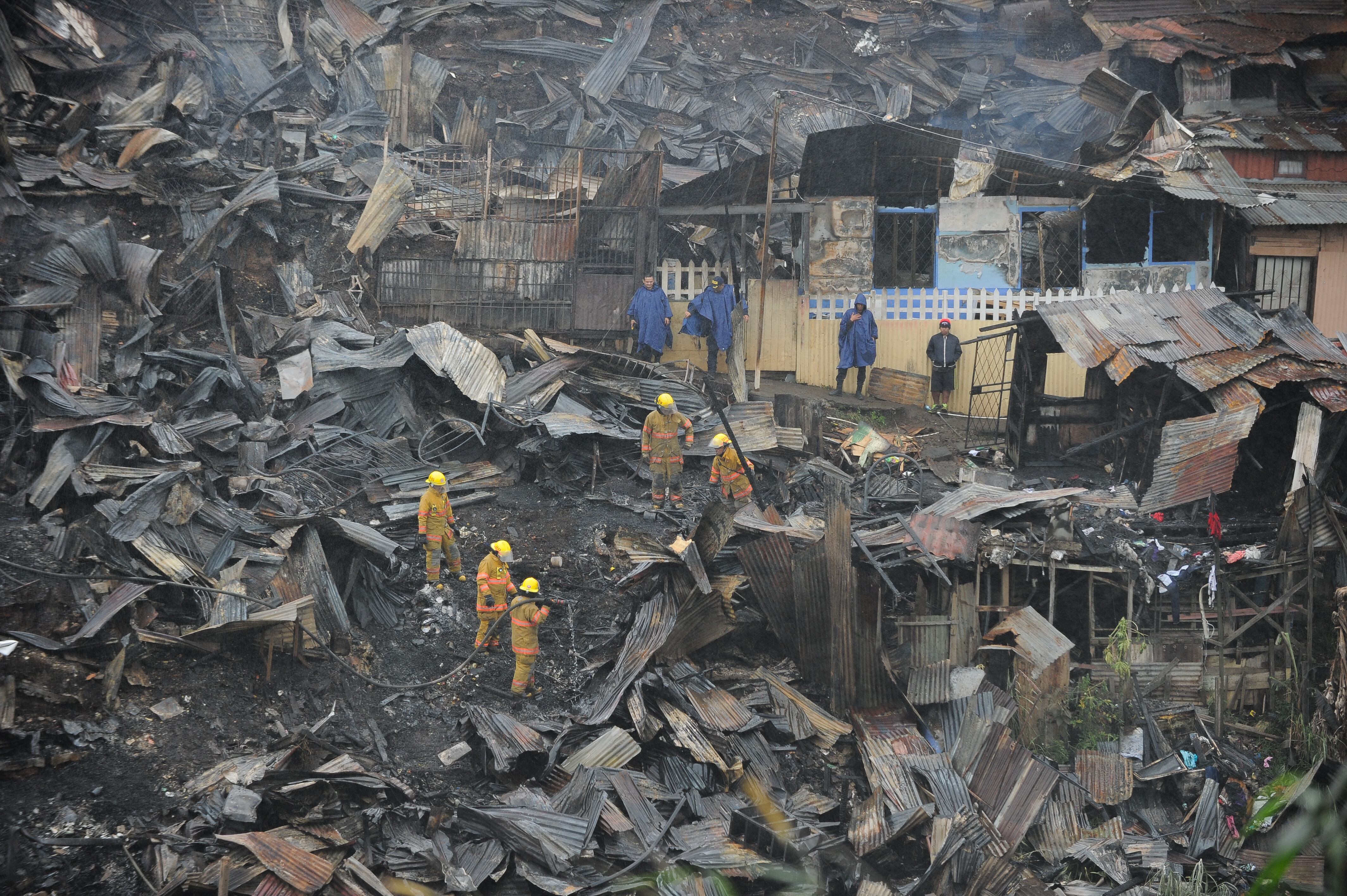 El incendio fue una tragedia para todo el país. foto jeffrey zamora