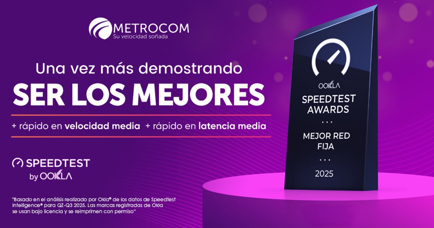 ¡Se echaron al pico a la competencia! Metrocom arrasó con todos los ...