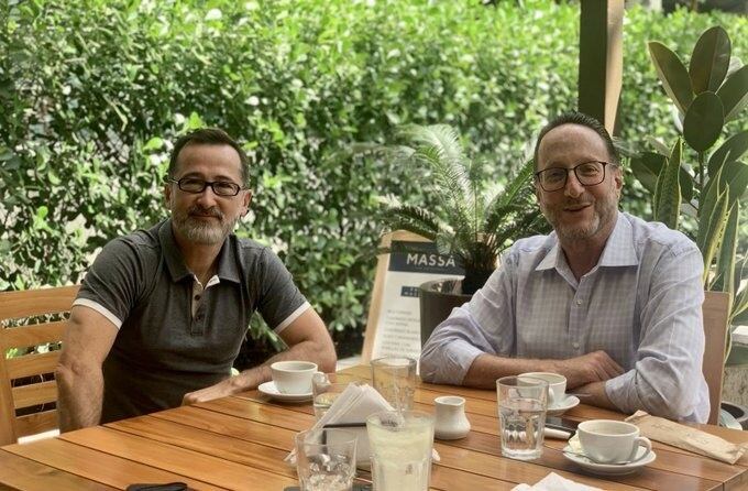 Juan Carlos Rojas y Eli Feinzaig. Twitter.