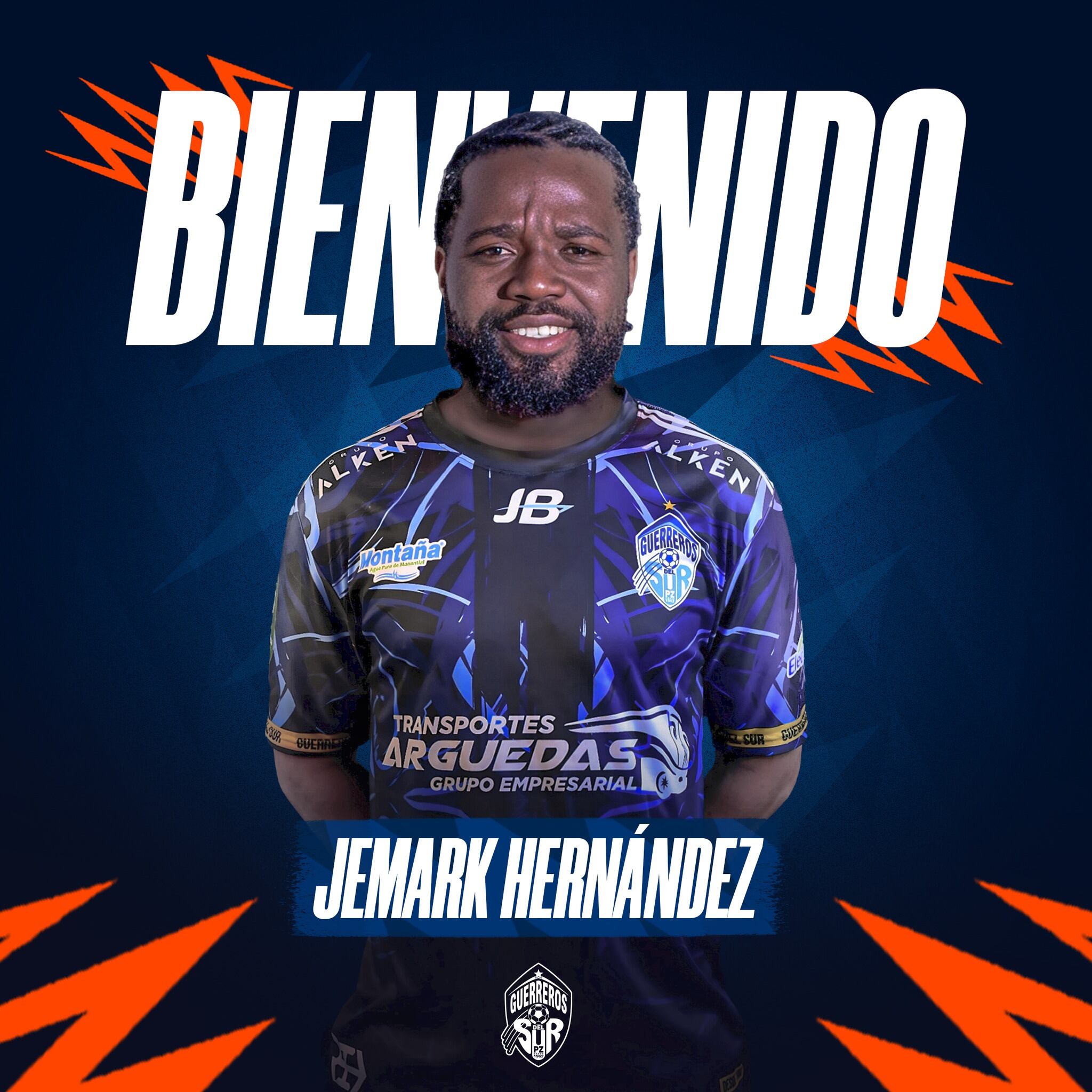 Jemark Hernández llegó a Pérez Zeledón, para jugar junto a una persona muy especial para él. Prensa PZ.