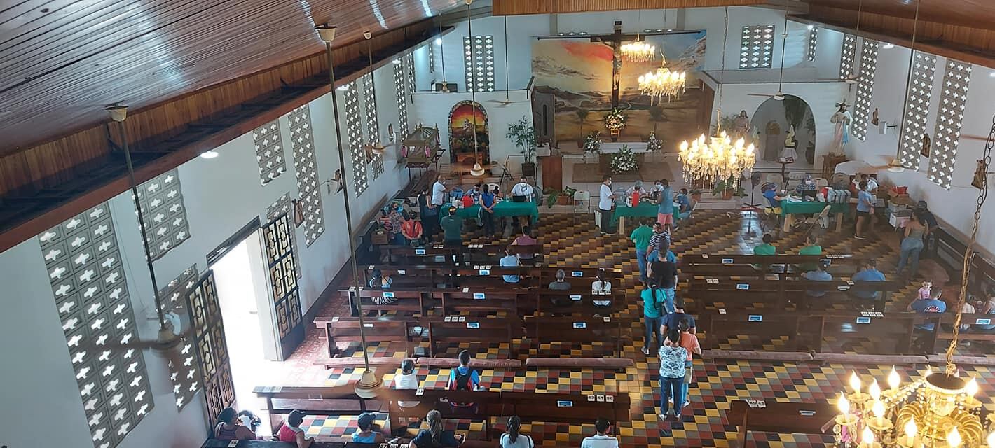 Parroquia Carrillo, Guanacaste. Foto tomada del Facebook de la Parroquia de Carrillo.