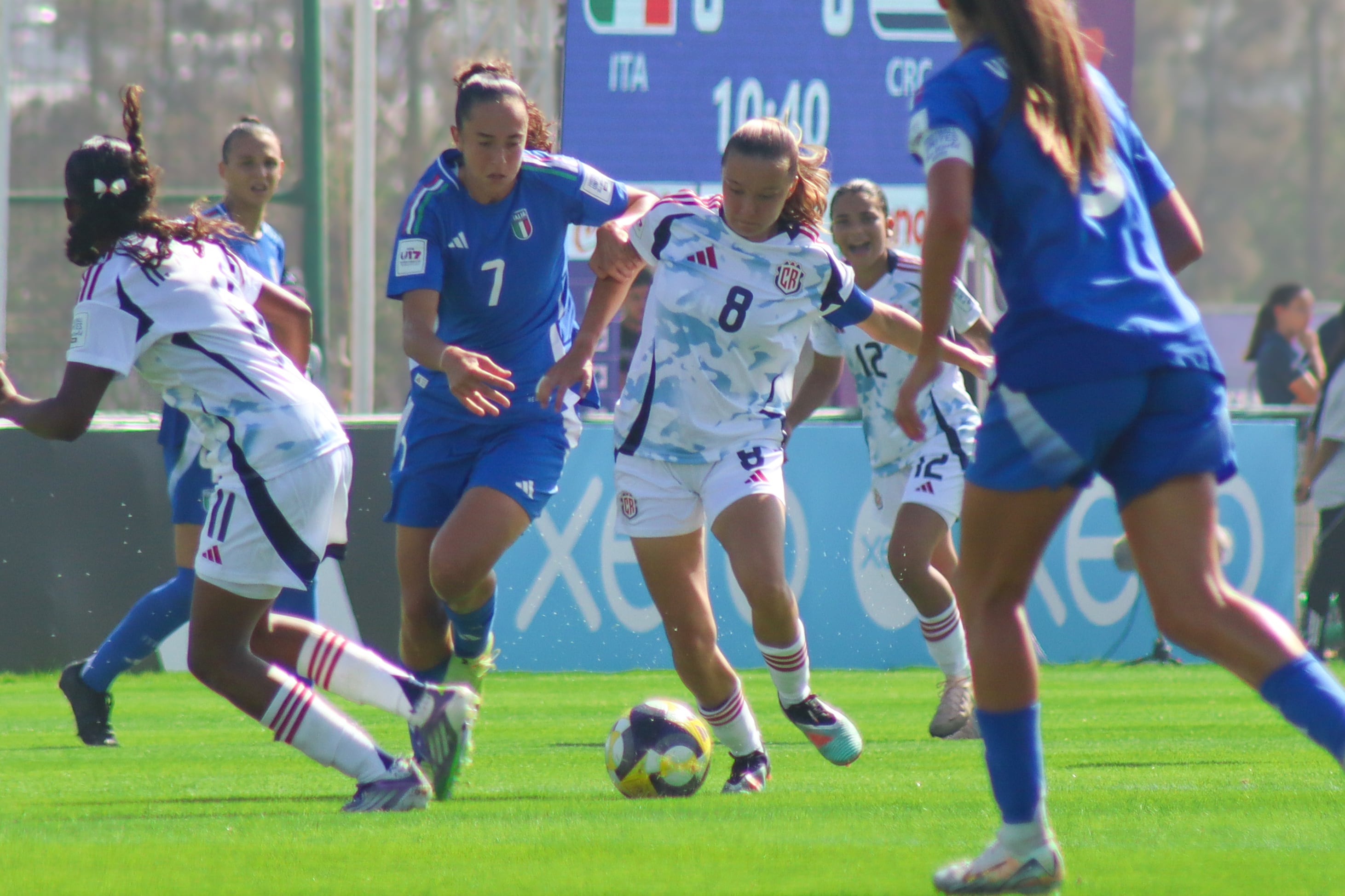 La Seleccion Femenina Sub-17 cayo ante Italia