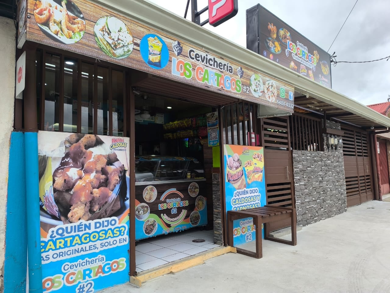 Así quedó la casita de los propietarios.