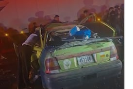 Violento choque contra camión dejó dos muertos en Peñas Blancas