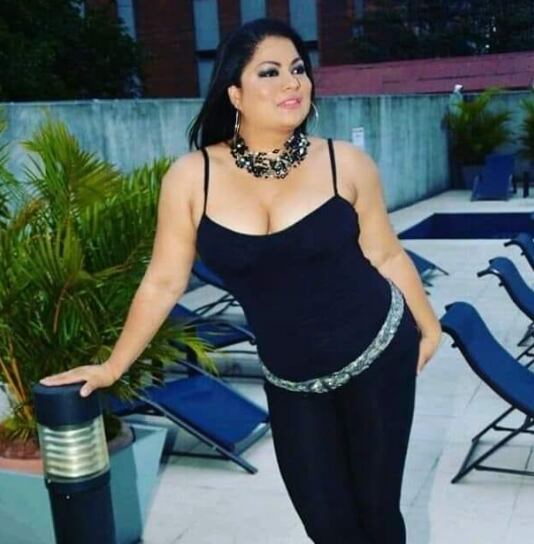 Cantante Hildana Ávalos, "La diva de la cumbia". Facebook