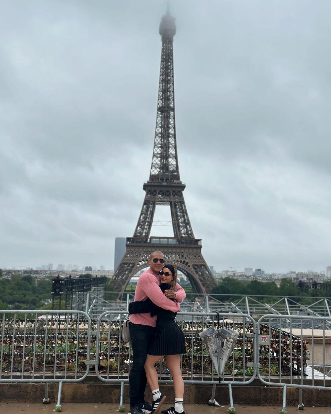 Greivin Morgan y Sheiris Montero, modelos e influencer.