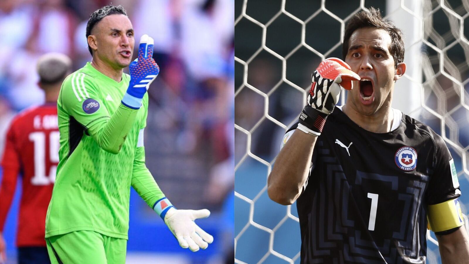 Keylor Navas Claudio Bravo