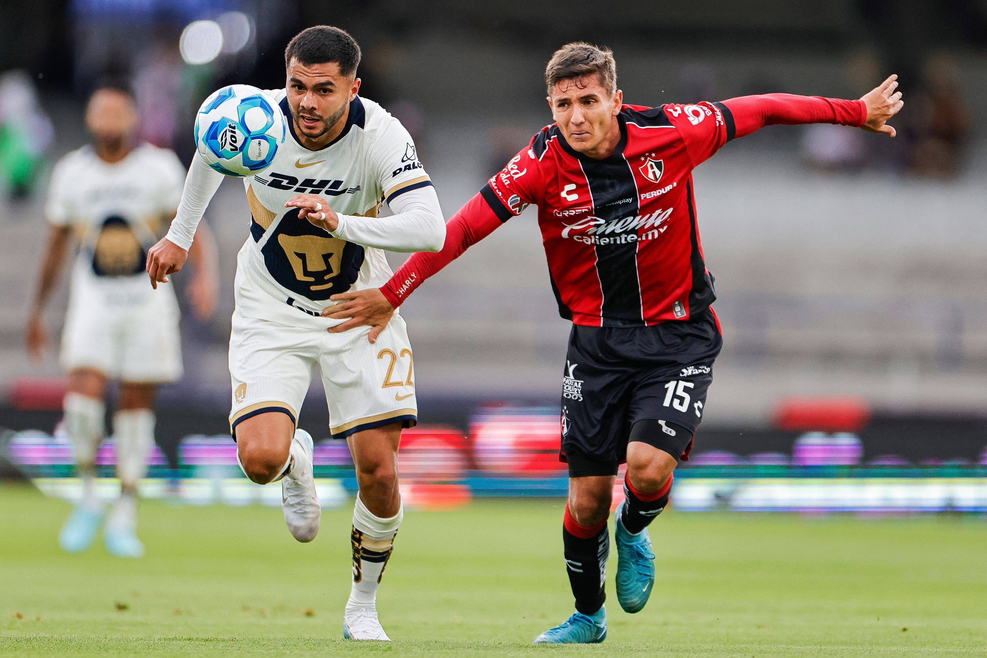 Pumas vs Atlas, Liga MX