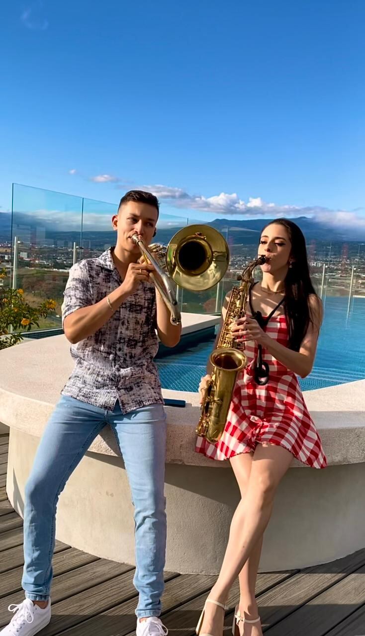 Lucía Jiménez saxofonista