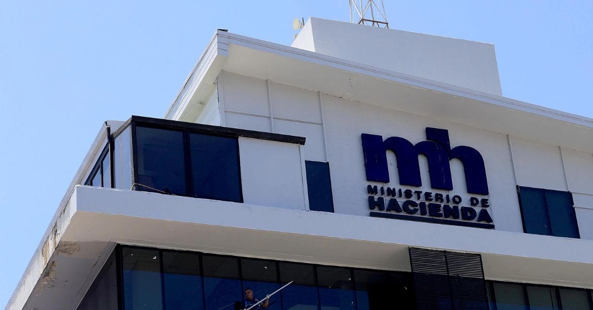 En la imagen, la fachada del Ministerio de Hacienda