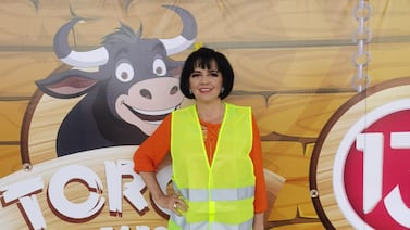 Esmeregilda pasó de animar las fiestas de su pueblo a salir en los toros de Zapote