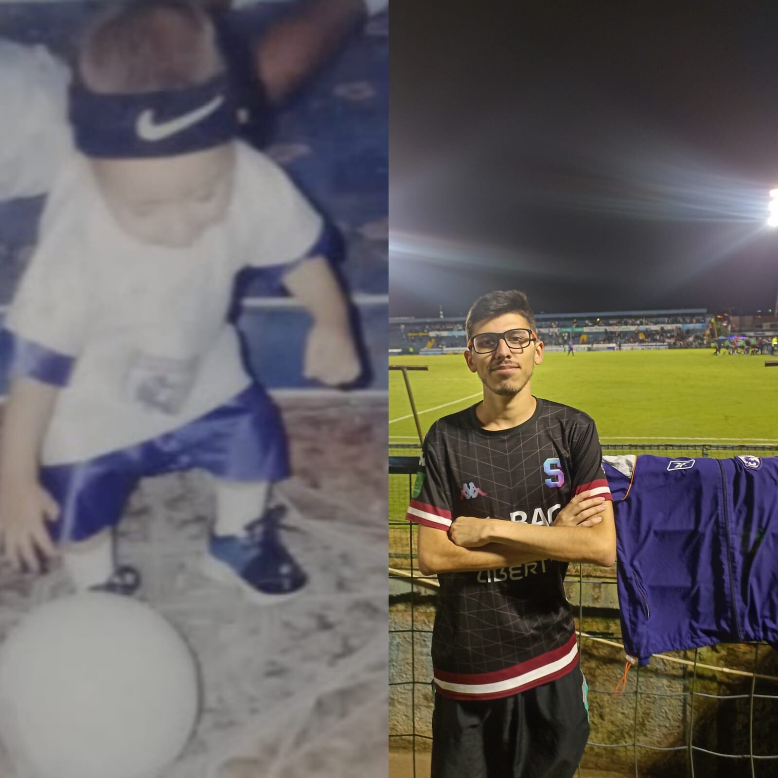 Iker Umaña es un fiel aficionado al Saprissa que visitará la Cueva por primera vez el sábado, en el partido ante Cartaginés. Cortesía Iker Umaña.