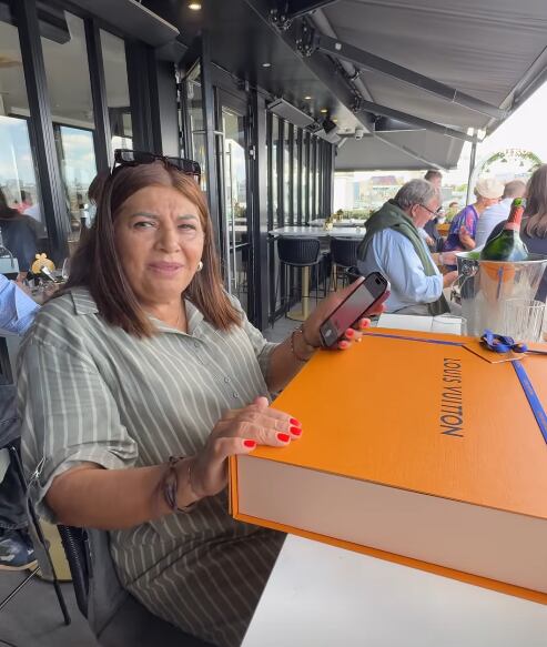 Jalé Berahimi con su mamá Julia