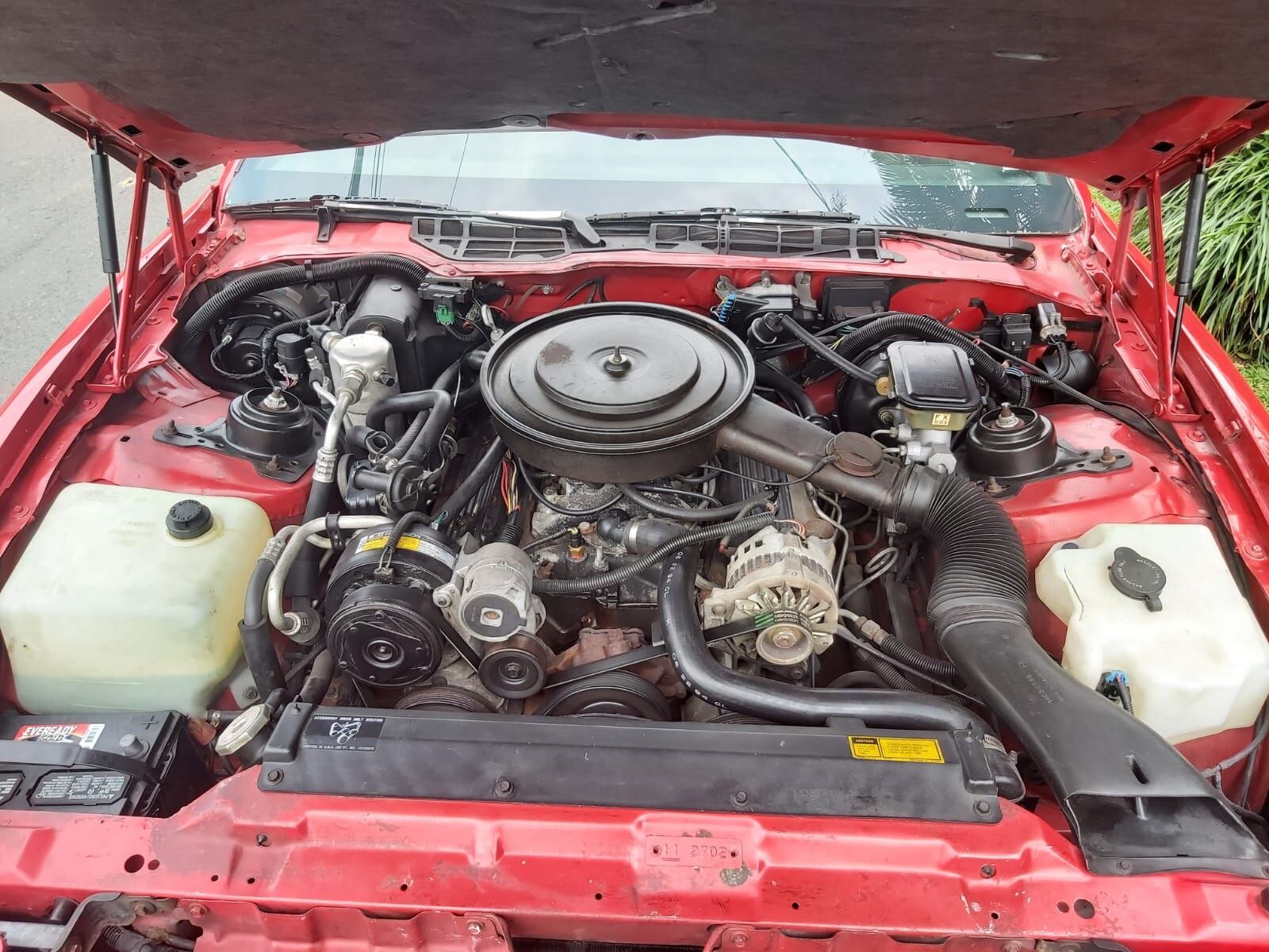 Pontiac del año 89, propiedad de Sebastián Cover. Cortesía.