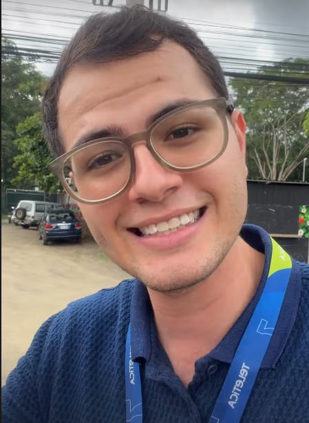 Periodista David Murillo, de Calle 7 Informativo.