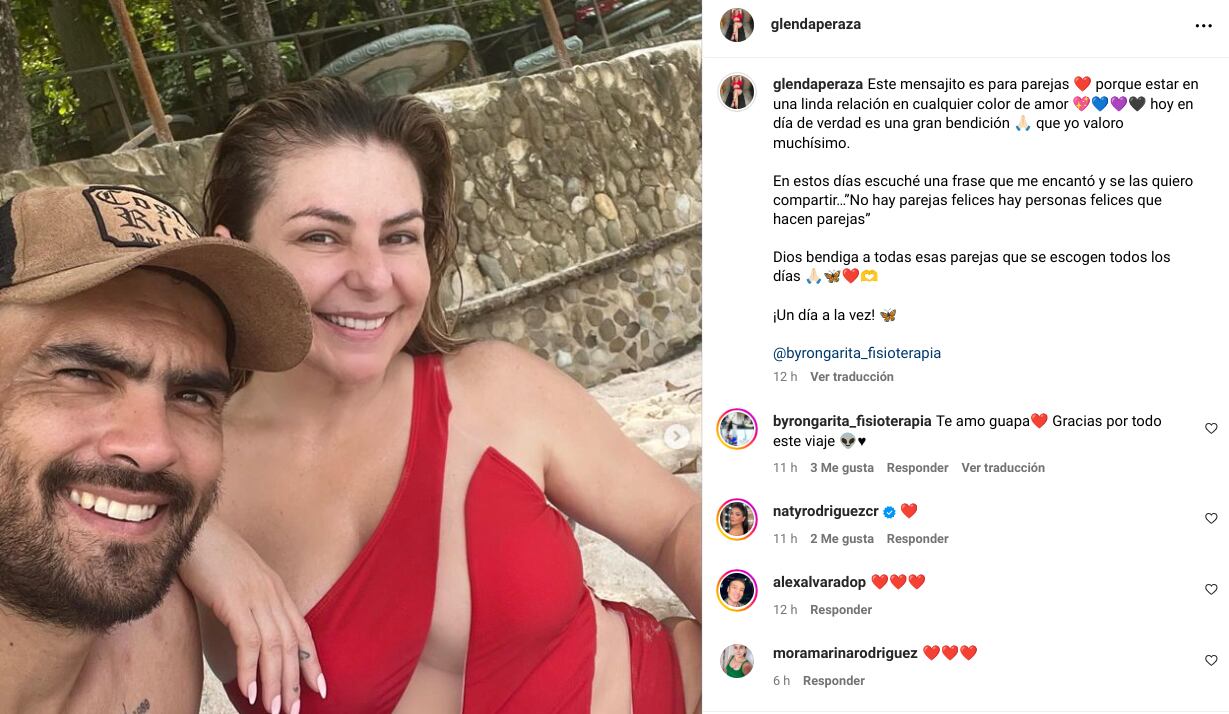 Glenda Peraza presume lo feliz, enamorada y guapa que está para dar importante mensaje.