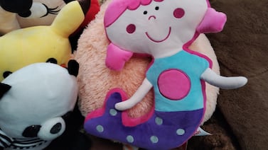 La linda historia de un peluche lleno de amor para Obras del Espíritu Santo