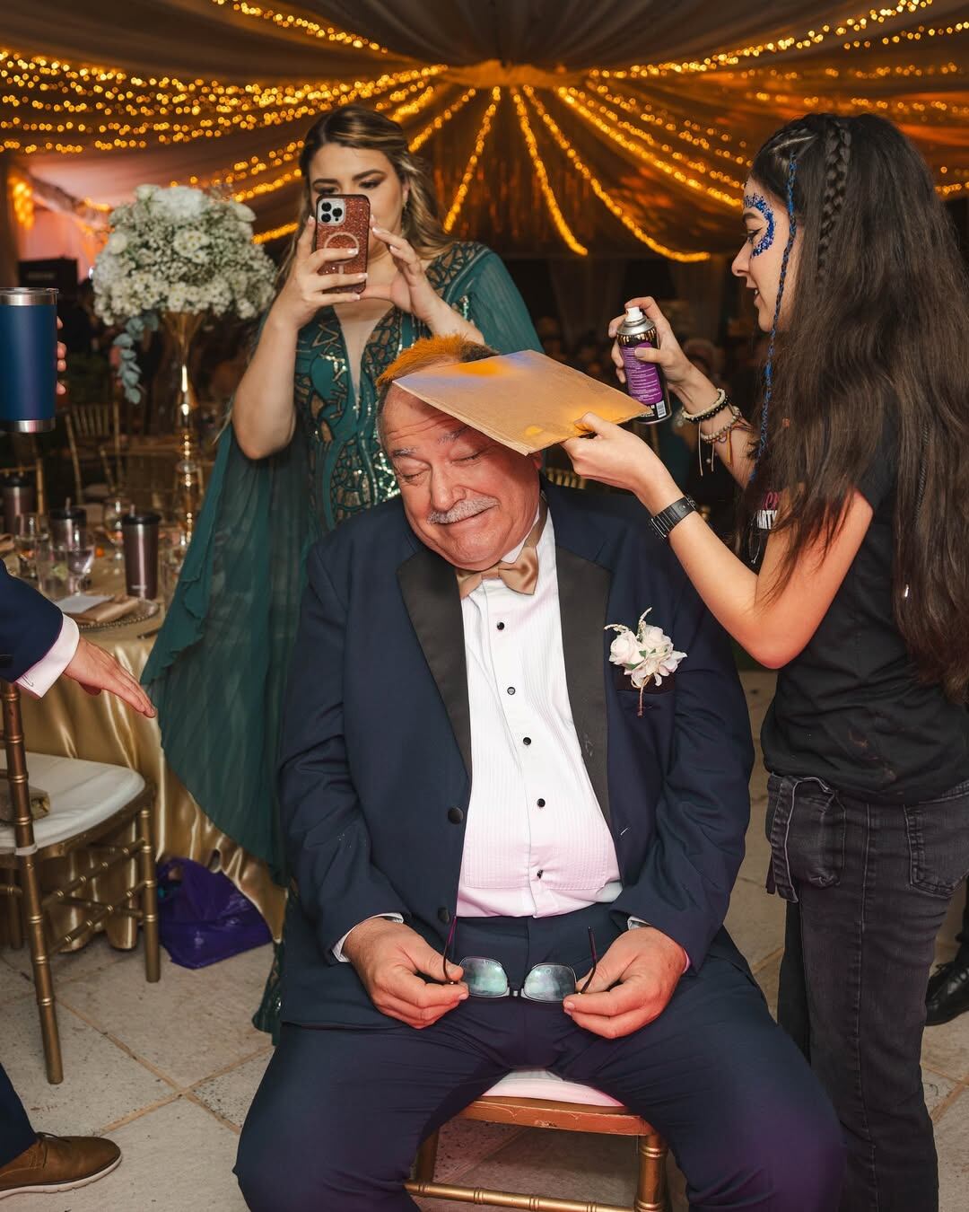 Bárbara Echandi, la menor de las dos hijas de Carlos Echandi y Viviana Muñoz, despidió a su papá este lunes con una promesa hasta el cielo.