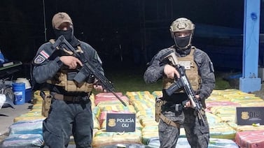 Rápido operativo permitió dar con más de 1.700 paquetes de droga