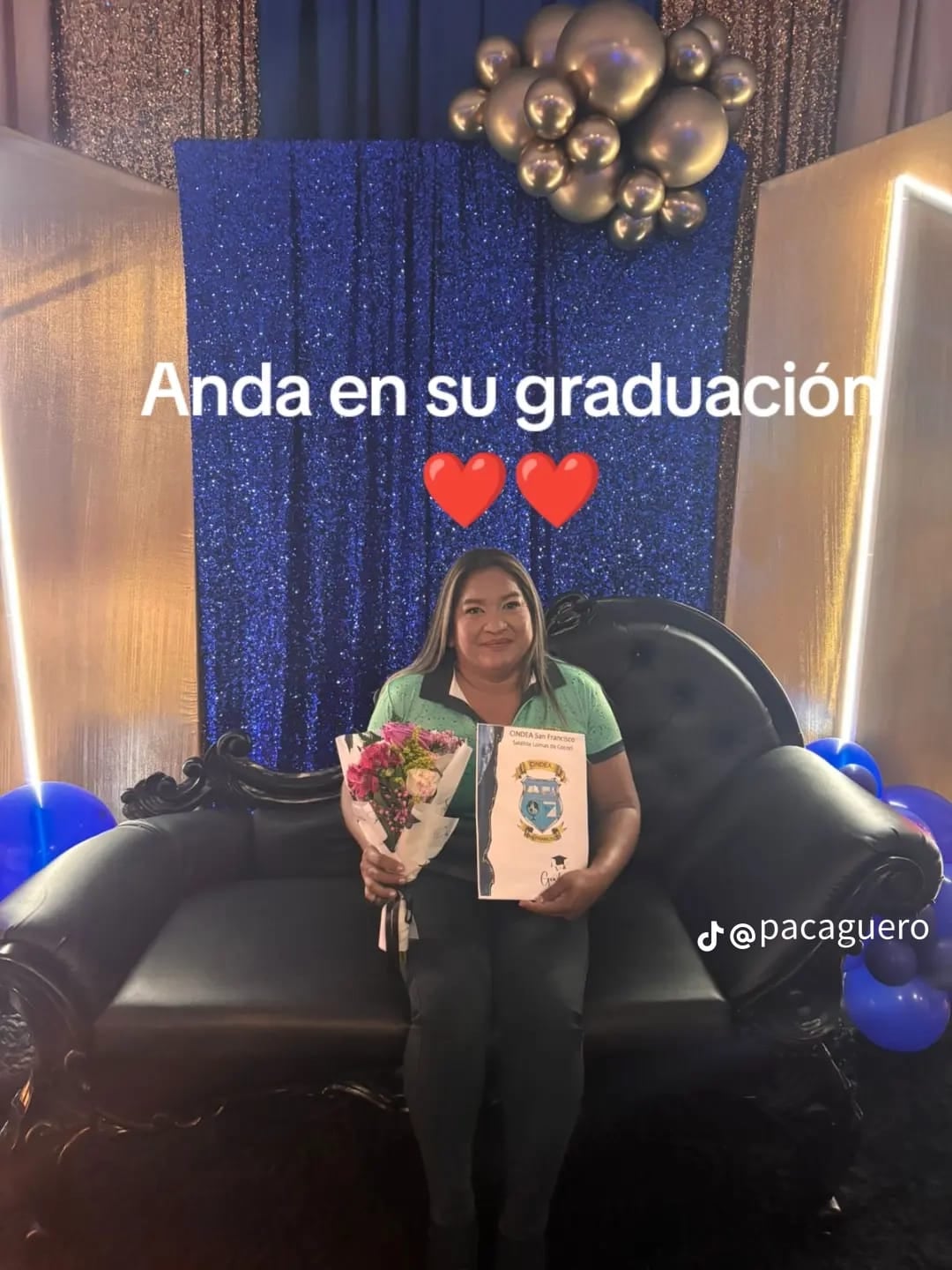 Patricia Guerrero es una vendedora de lotería que acaba de sacar el bachillerato y quiere ser abogada