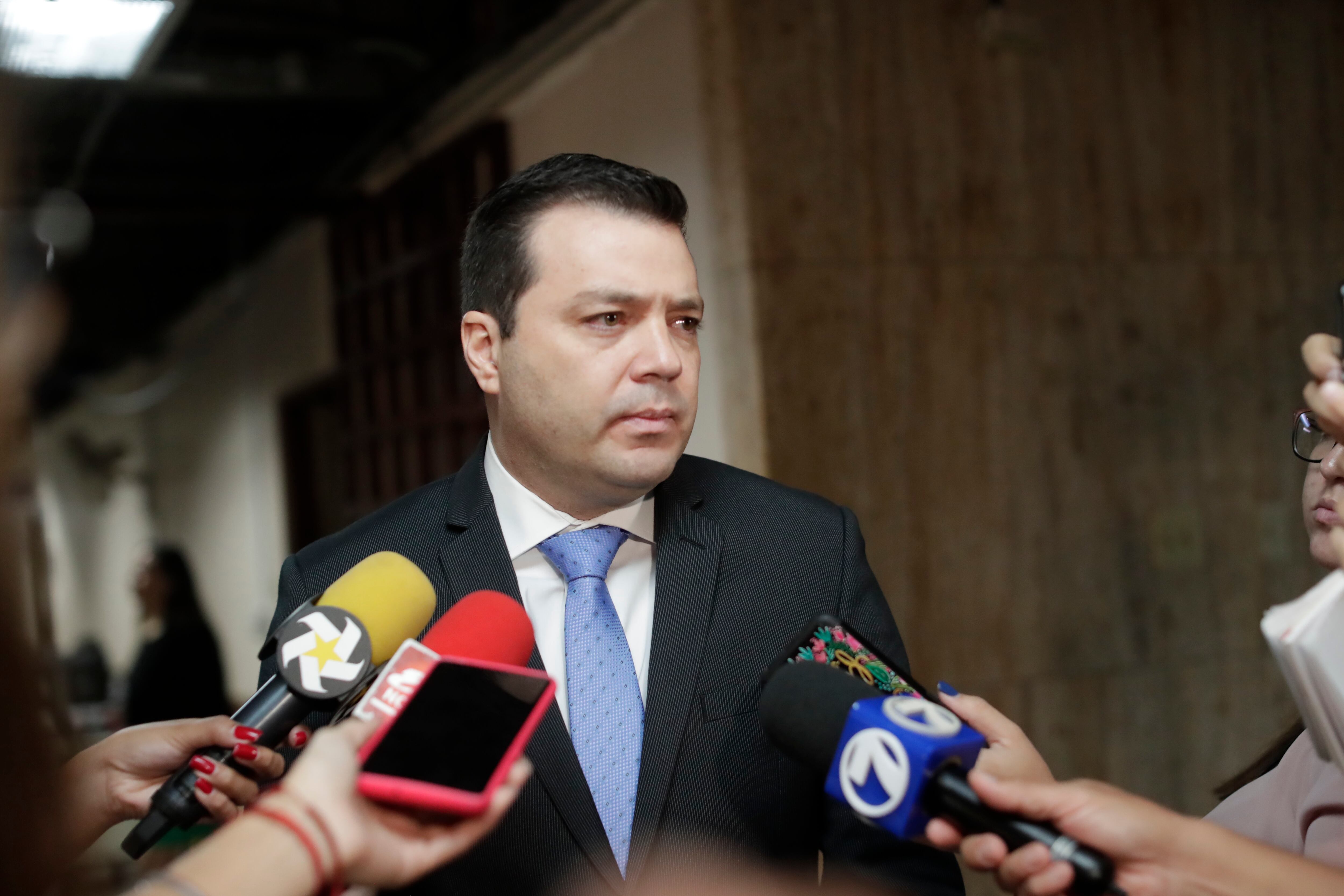 16/09/2019, San José, tribunales de justicia de Goicoechea, rinden declaraciones del caso crucitas el abogado de Oscar Arias Sánchez, ex presidente de la República, Rodolfo Brenes y el abogado de la empresa APREFLOFLAS Bernal Gamboa. Fotografía José Cordero