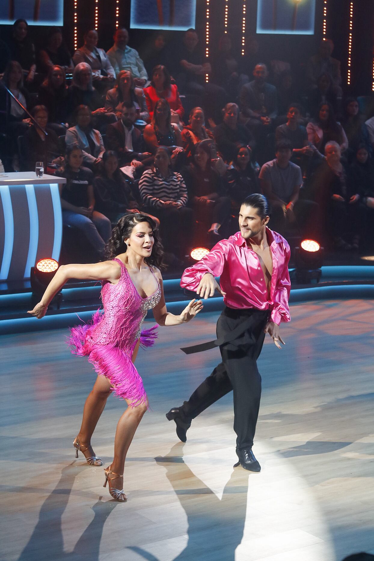 29/09/2024. Mira quién baila, Televisora de Costa Rica. Detrás de cámaras. Estudio Marco Picado. Sabana, San José. Fotografía: Lilly Arce.