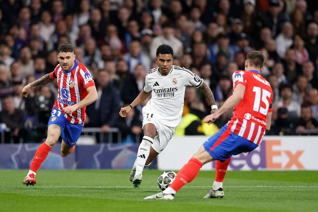 Real Madrid derrotó al Atlético de Madrid 2-1, en Champions League. Tomada del Real Madrid.