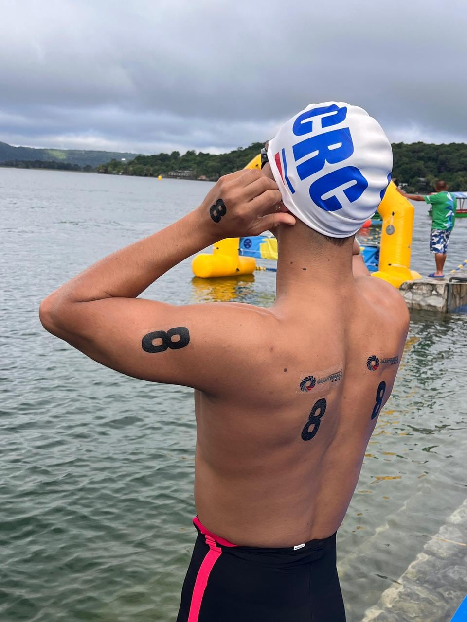 Jeison Rojas, medallista de oro en los Juegos Centroamericanos.