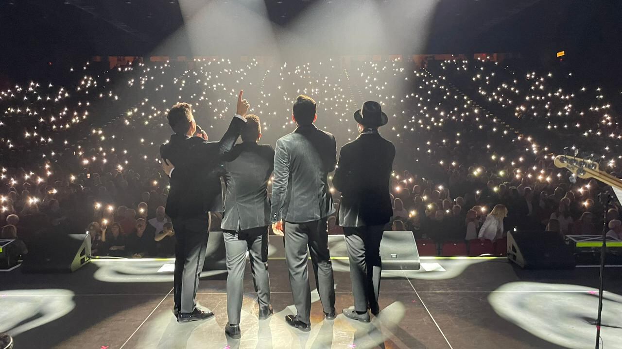 Cantante Eduardo Aguirre, ahora integrante de The Tenors, grupo canadiense