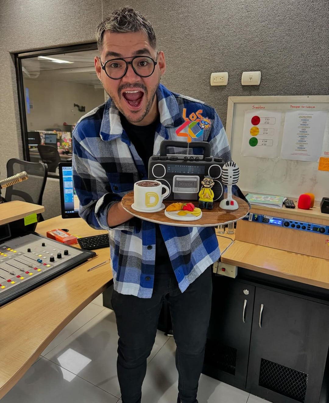 El Danny CR, locutor Danny Álvarez, Los 40