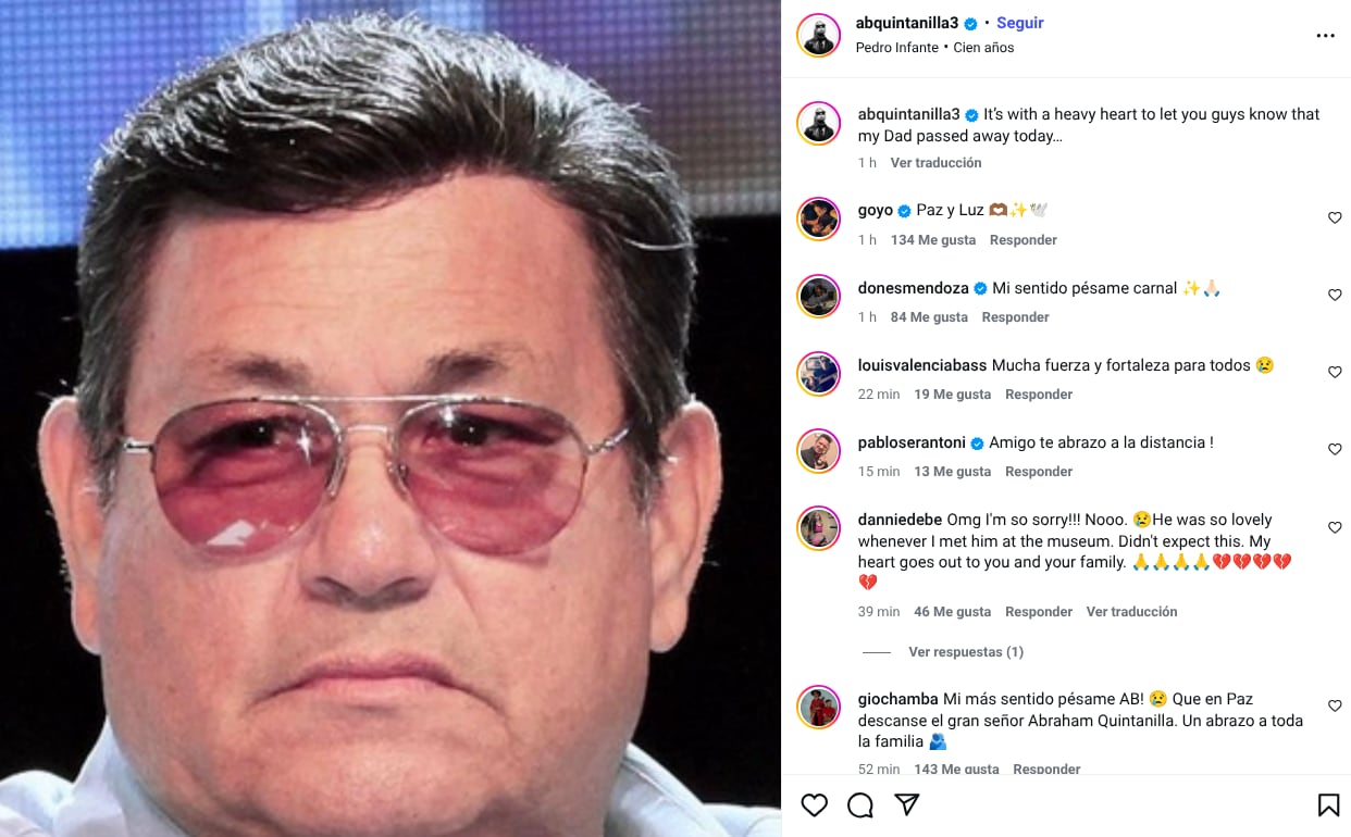 Abraham Quintanilla, papá de Selena Quintanilla