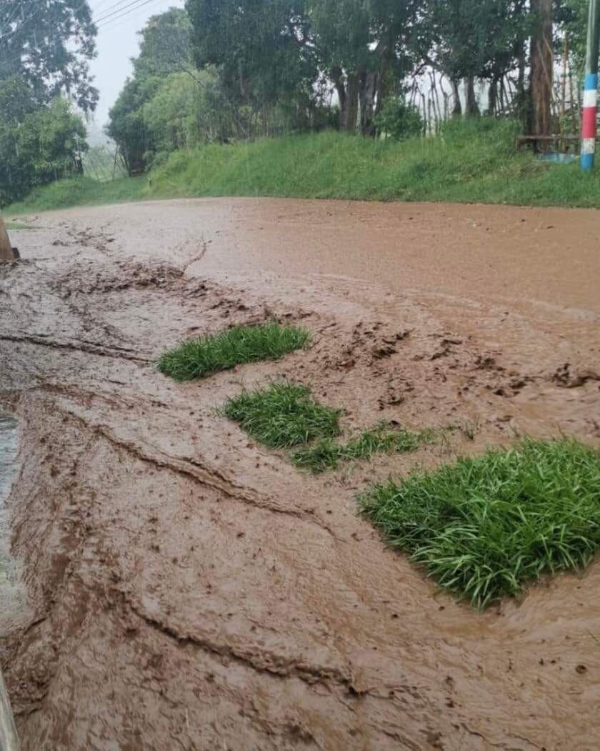 Quircot es uno de los puntos más golpeados por las lluvias.