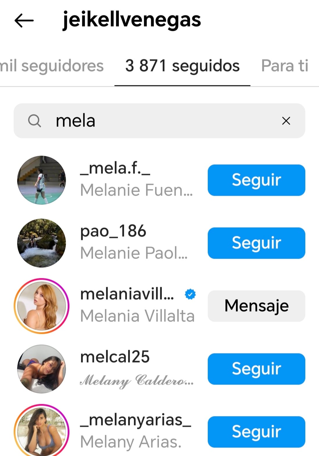 Melania Villalta y Jeikell Venegas