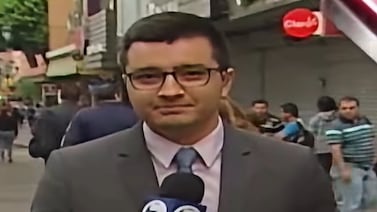 (Video) Daniel Céspedes hizo fuerte reclamo a Natalia Suárez por un incómodo momento que vivió en Telenoticias